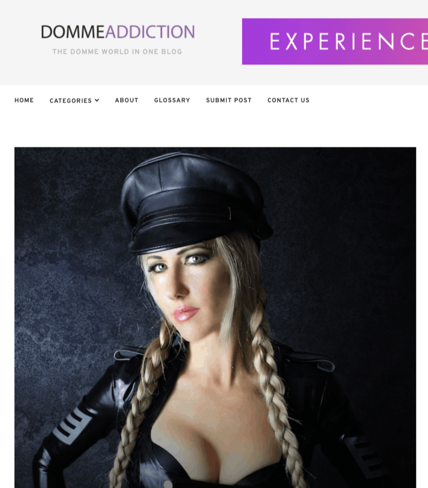 Mistress Tracy Dallas Domme Addiction Interview